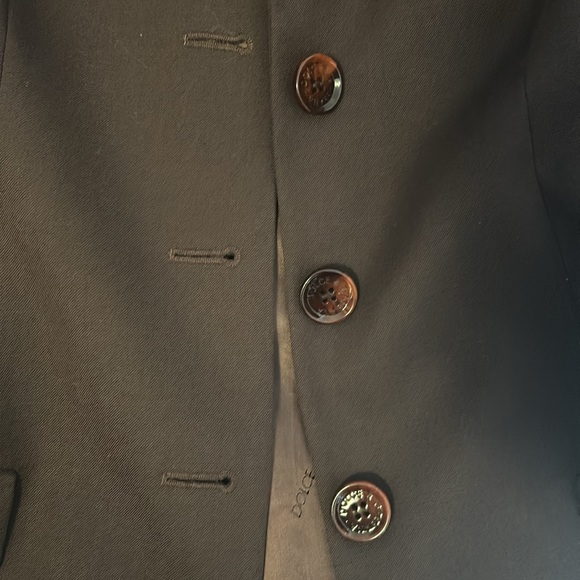 Vintage Dolce & Gabbana Brown Blazer - Picture 3 of 5